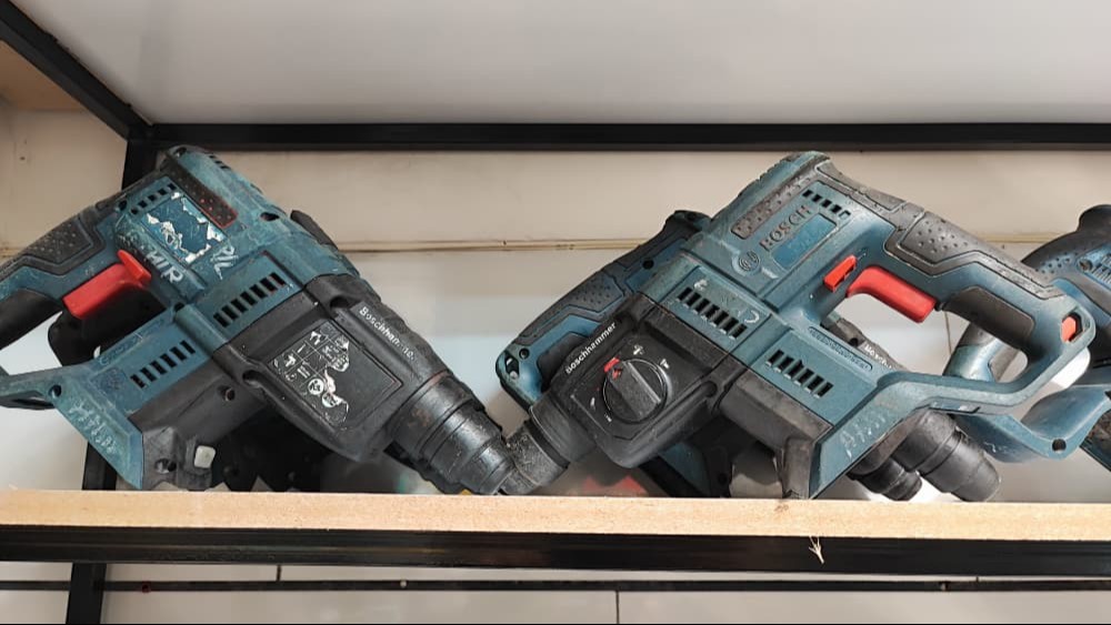 بتن کن بوش شارژی 3 کاره