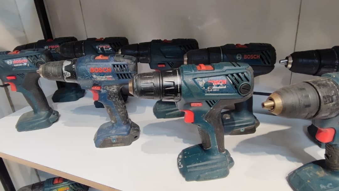 انواع ابزار آلات بوش ، به صورت استوک